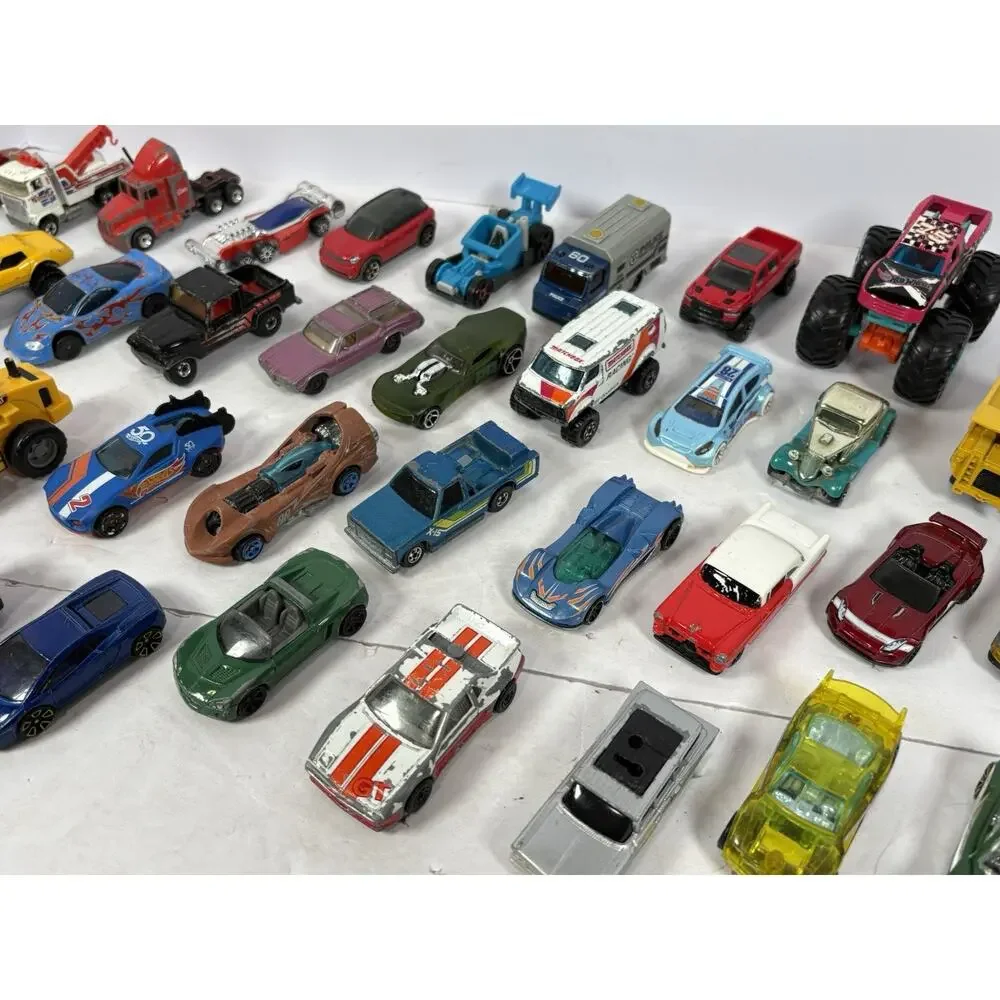 toy car lot hot wheels matchbox Heavy Use Loose Cars